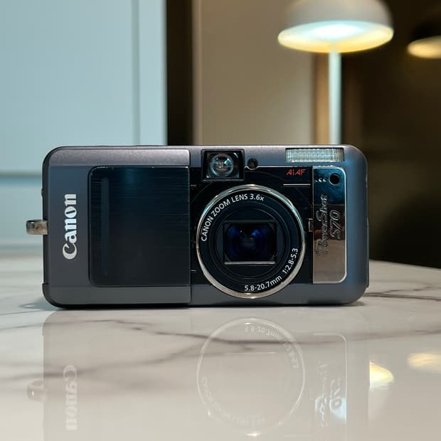 캐논 파워샷 s70 (작동O)