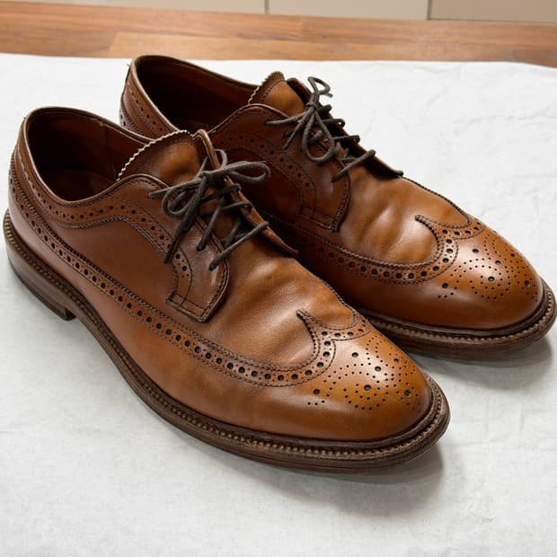 알든 탄 브라운 롱윙 더비 97641