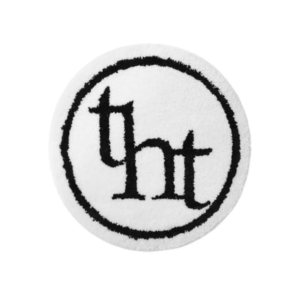 쓰리타임즈 홈러그 화이트 새상품 (tht home rug)