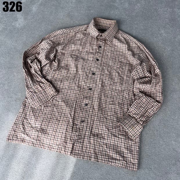 닥스 체크 긴팔 셔츠 