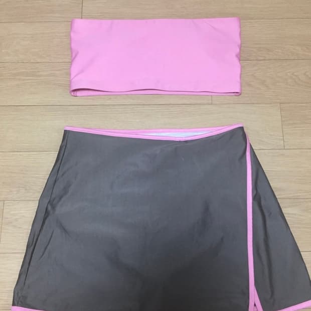 SURFEA 수영복 탑 치마 세트