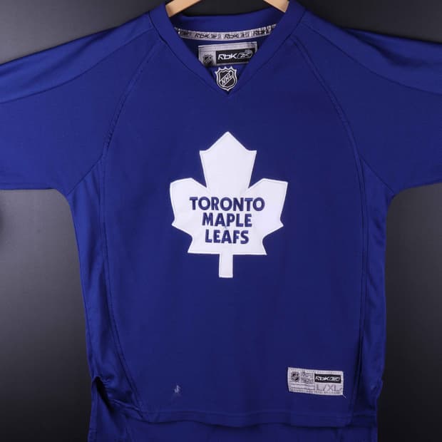 리복NHL 토론토메이플리프스 하키져지