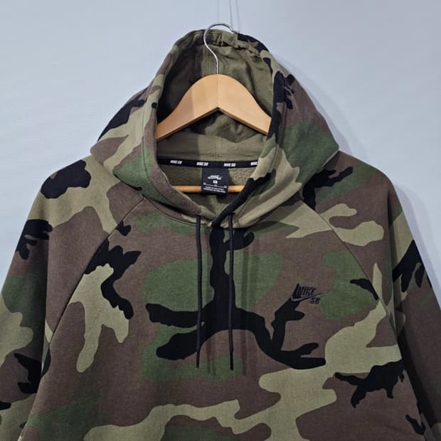 나이키 SB 카모 후드티 XL 105
