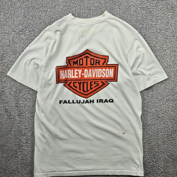 할리데이비슨 빈티지 반팔 티셔츠 ( M 추정 ) / 11792