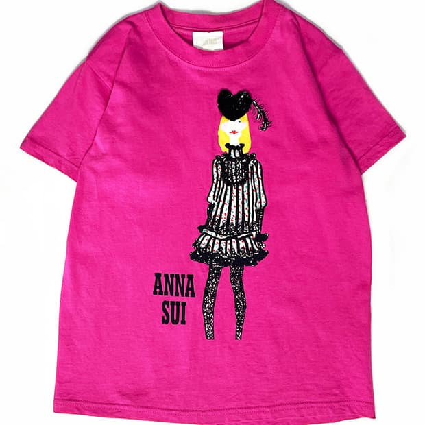 ANNA SUI 일러스트 티셔츠 