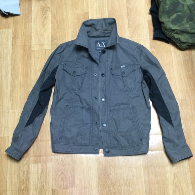 아르마니 익스체인지 트러커자켓