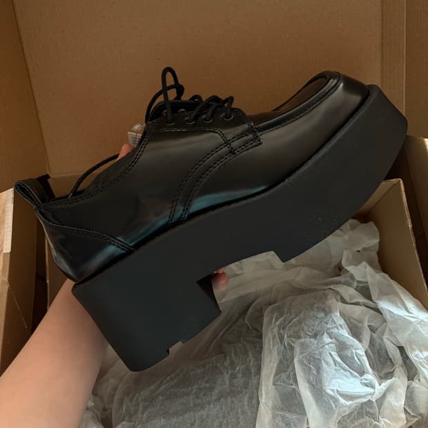 mango 망고 플랫폼 통굽 슈즈