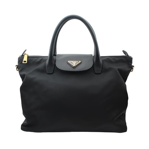 프라다 포코노 블랙 토트백