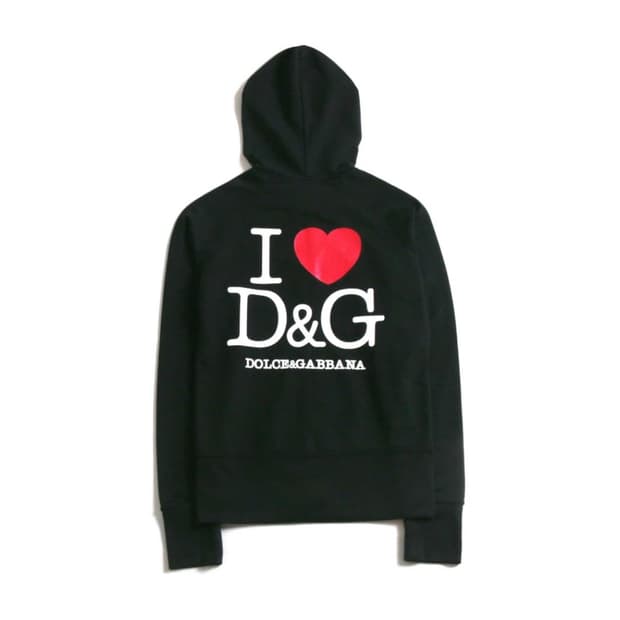 케미컬스포츠 돌체앤가바나 후드집업 I Love Dolce