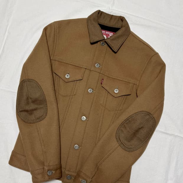 준야 와타나베 리바이스 울 트러커 자켓 S