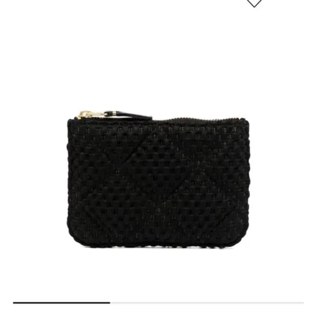 Comme Des Garcons Wallet 팻 톨토이즈 지퍼 파우치