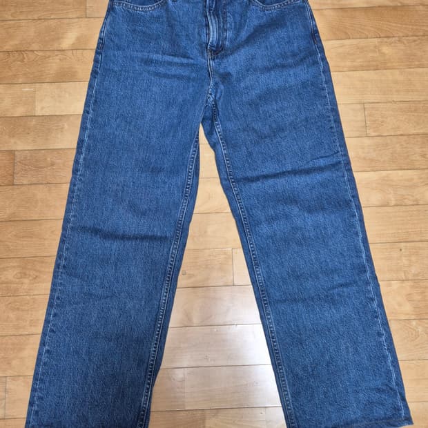 유니클로 JWA 와이드 데님 청바지 30