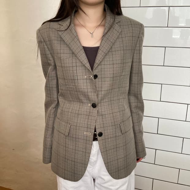 앤더슨벨 울 블렌드 자켓