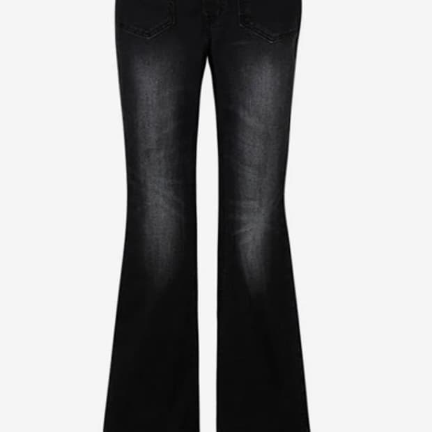 ODOR Vintage shaper jean Black