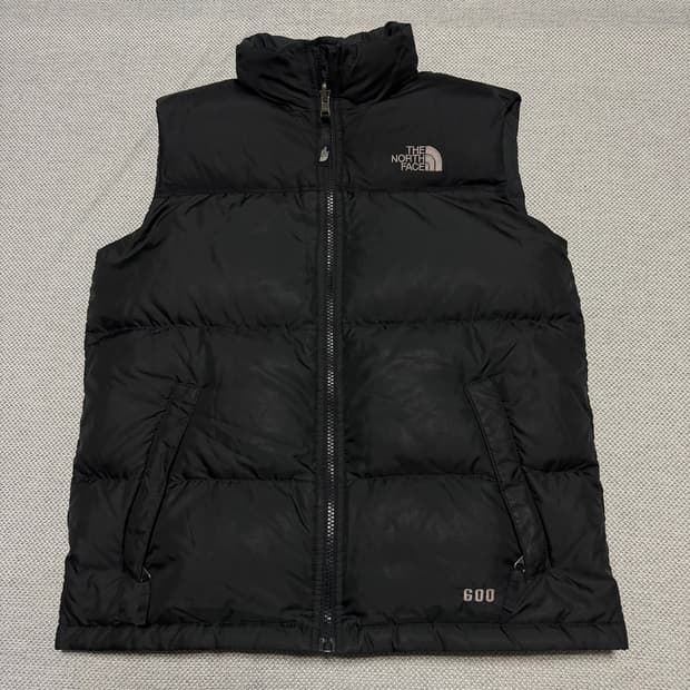 노스페이스 600 구스다운 패딩조끼