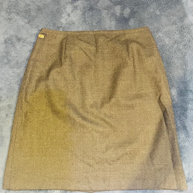 라코스테 울 스판 스커트