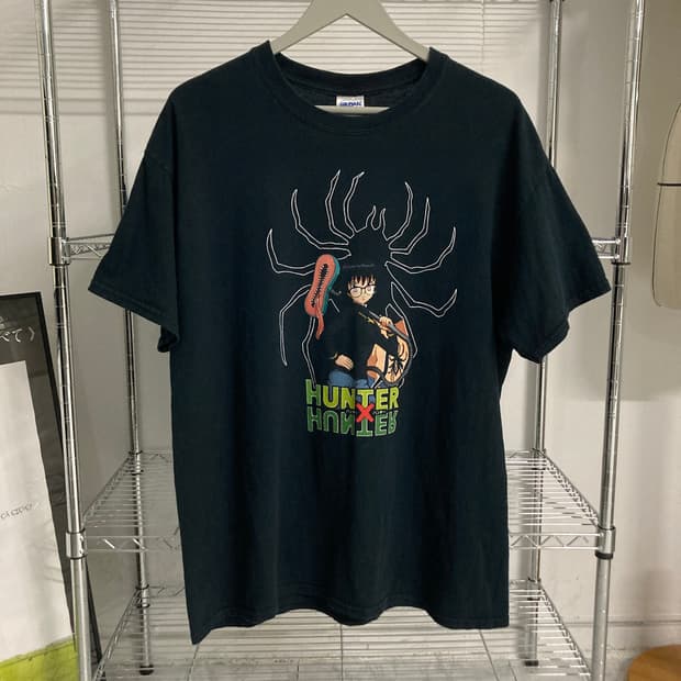 헌터x헌터 부틀렉 애니메이션 티셔츠