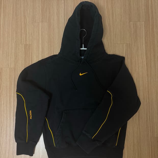 나이키 x 드레이크 녹타 에센셜 후드 블랙 - 아시아