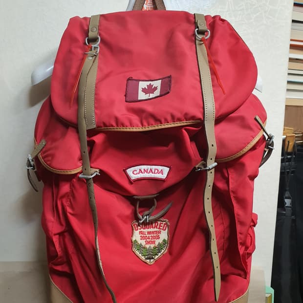 독일 레드 리본군 배낭 🎒 