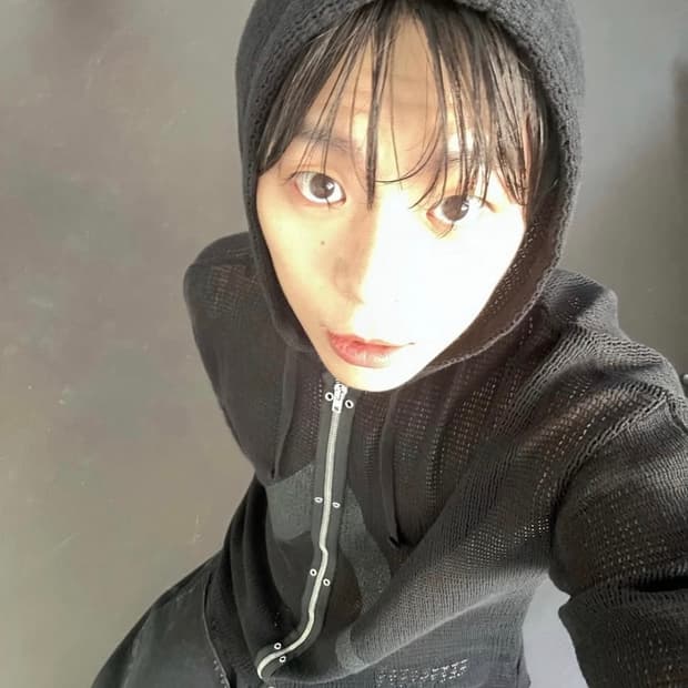 [M] 알릭스 매쉬 후드집업