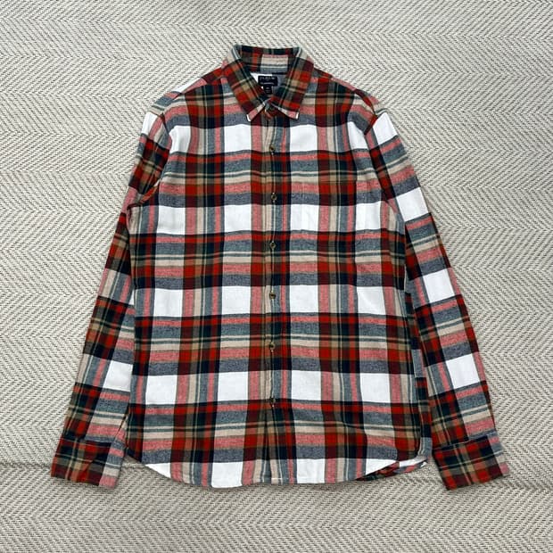 제이크루 플란넬 체크셔츠 r2247