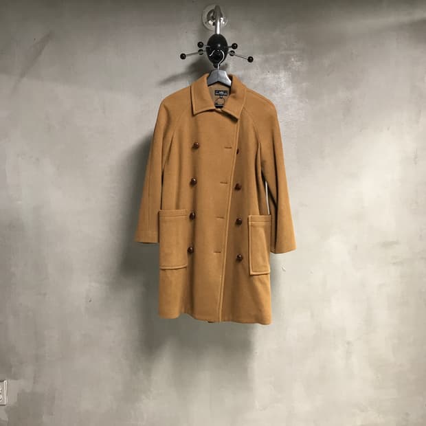 APC 아페쎄 더블 코트 브라운 XS(W)