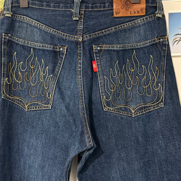 miracle woman 데님 팬츠