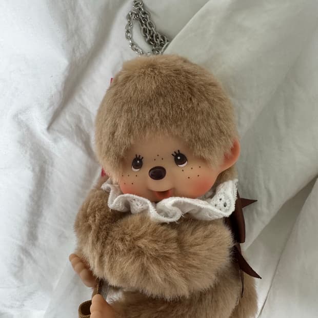 새상품 몬치치 글로브홀더 키링 