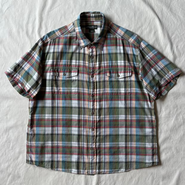 [XL] Eddie Bauer 오리지널 마드라스 셔츠