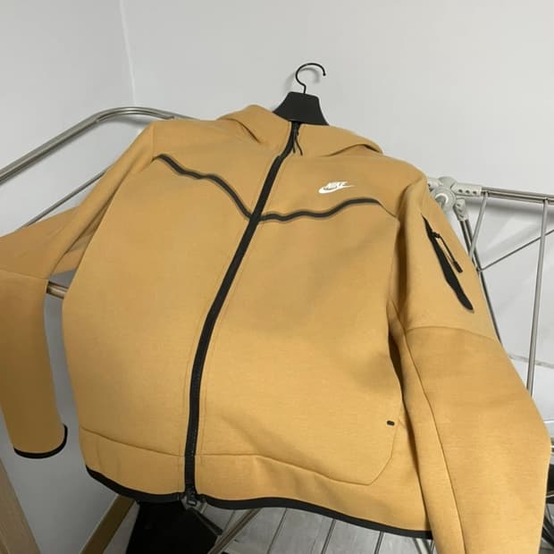나이키 테크플리스 (테크팩) 황토색 셋업