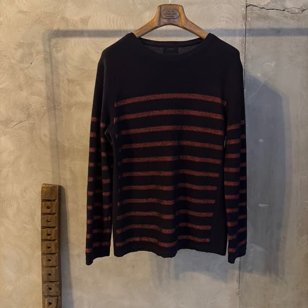 타임 옴므 메리노울 니트 100