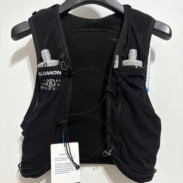 살로몬 마르지엘라 / 스킨 파이브 베스트 질레 블랙 / S