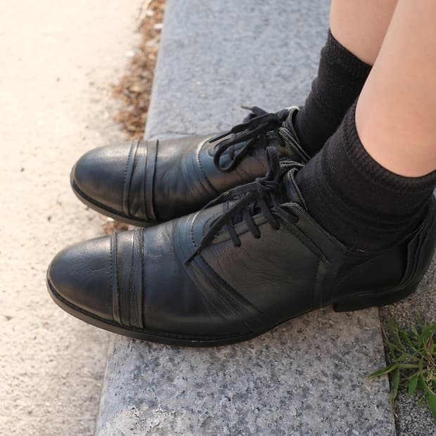 2010ss pleats dress shoes