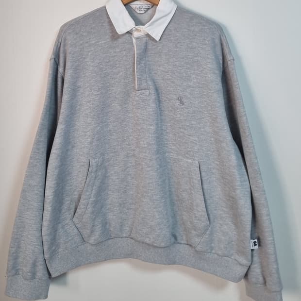 오버핏 L ) 라퍼지스토어 그레이 PK 맨투맨