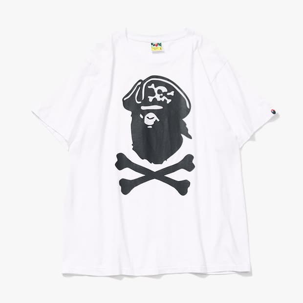 BAPE - CAPTAIN CROSS BONE T SHIRT