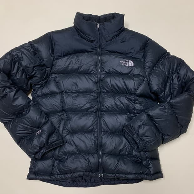 [95] 노스페이스 우먼스 700 구스다운 눕시 블랙 패딩