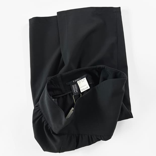 리미 푸 울 미디 스커트