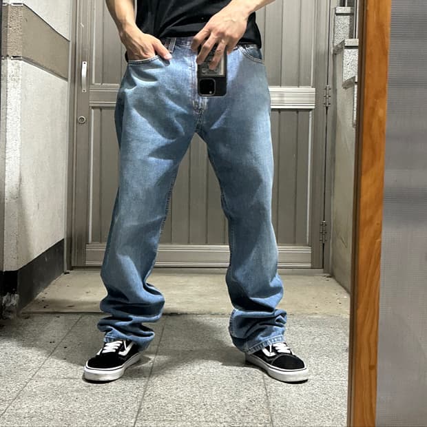 00‘s Levi’s 505 데님 팬츠