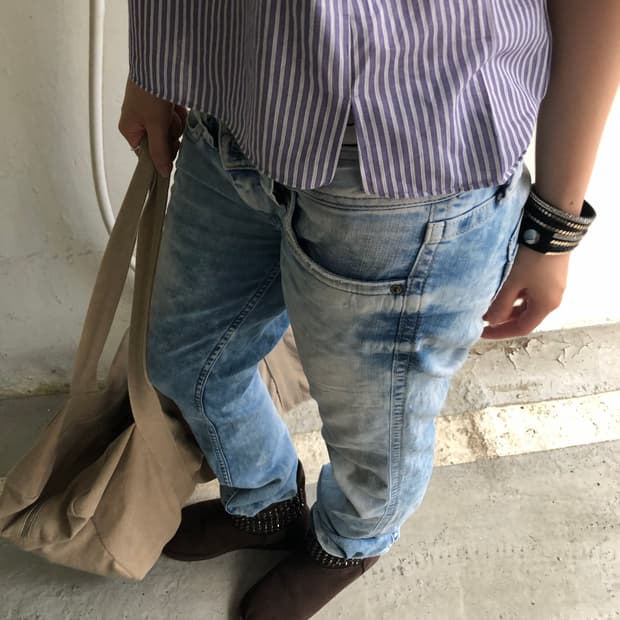 pepe jeans lowrise denim