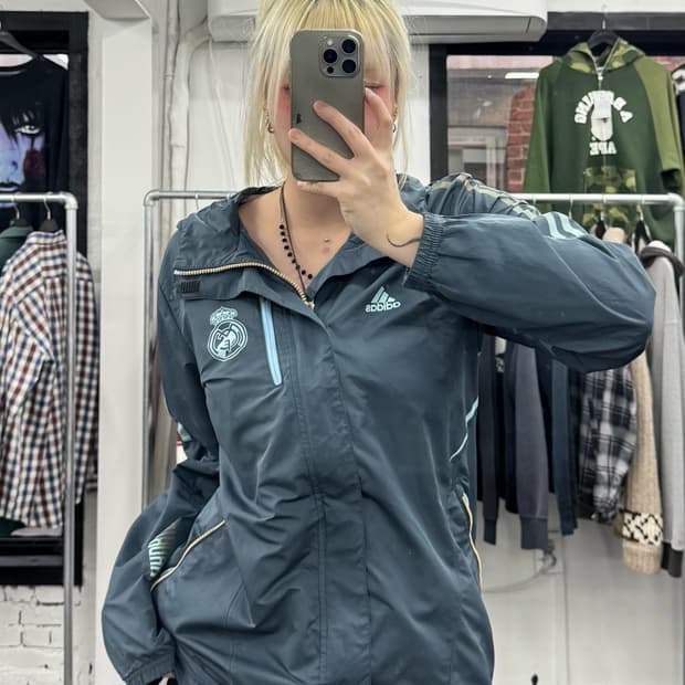 아디다스 레알마드리드 바람막이