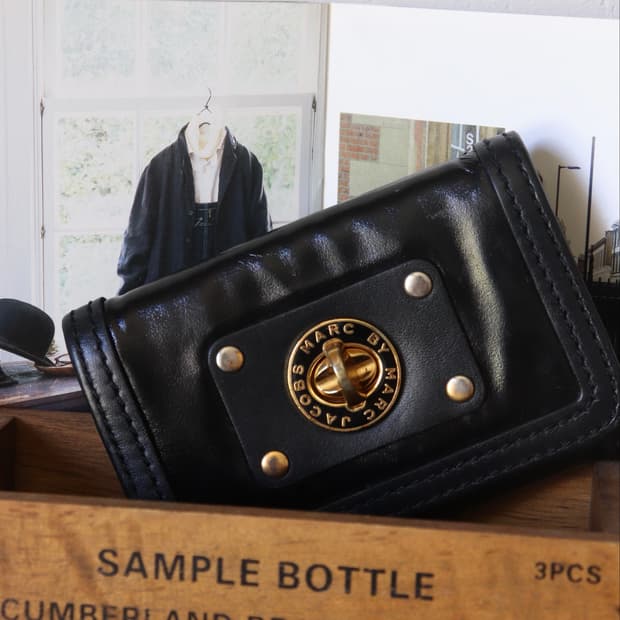 [Marc Jacobs] Turnlock Leather Card Case