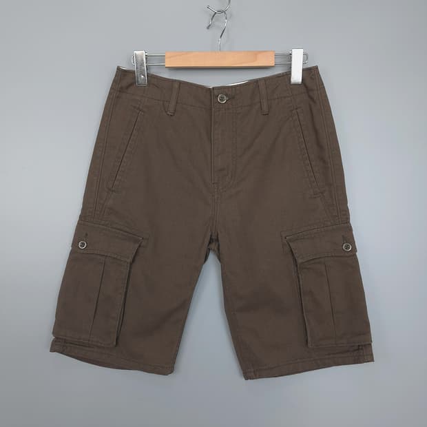 리바이스 Levis 511 슬림핏 카고 반바지 브라운 W28
