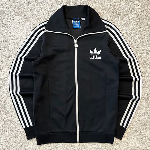 아디다스 ADIDAS 유로파 트랙탑 져지 블랙