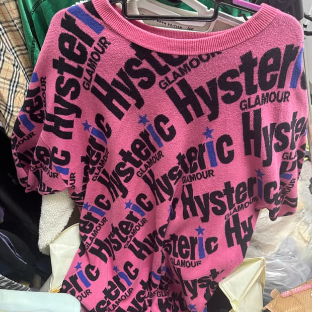 히스테릭글래머 니트 겸 원피스