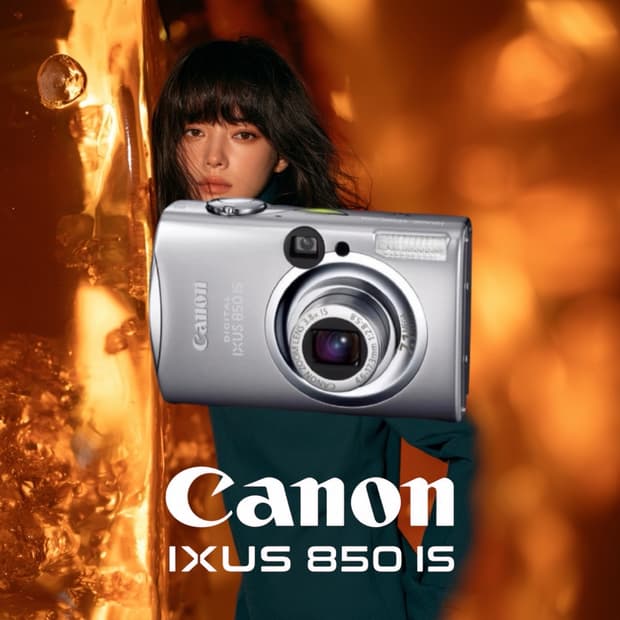 A급)캐논 익서스 850 IXUS 850 빈티지 디지털 카메라 디카