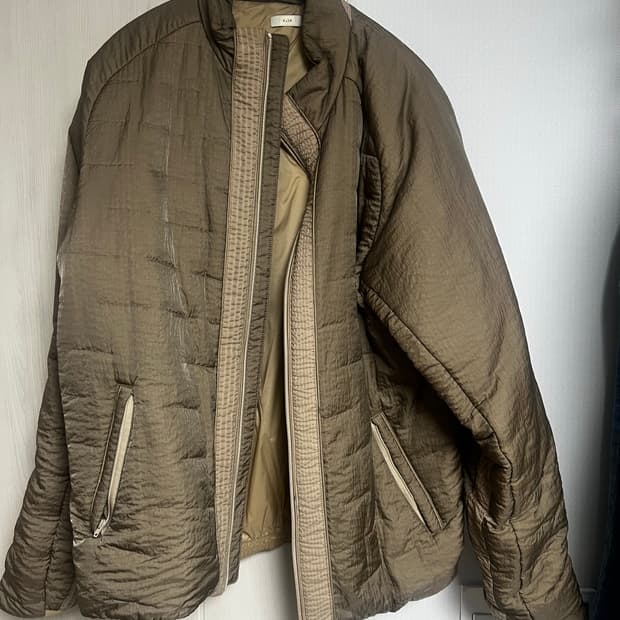 xlim padded jacket brown 3