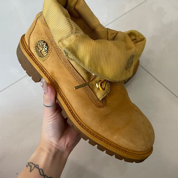roll top boots 롤탑 부츠