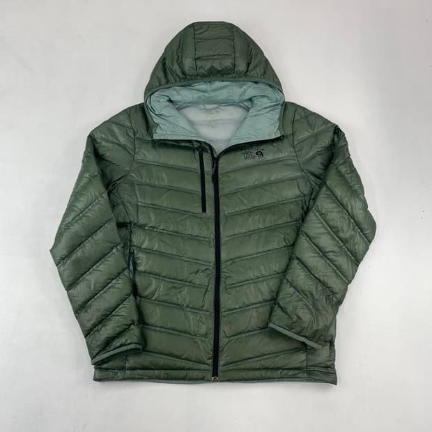 마운틴하드웨어 라이트 그린 다운 경량 패딩 (100)