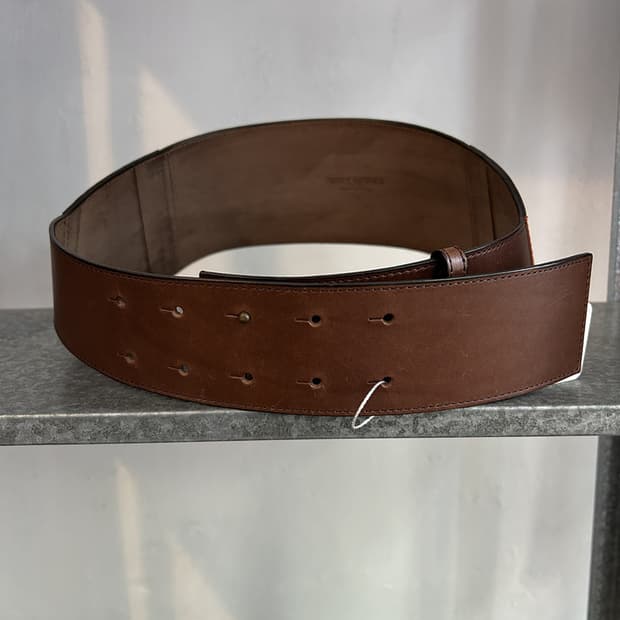 Issey Miyake leather belt