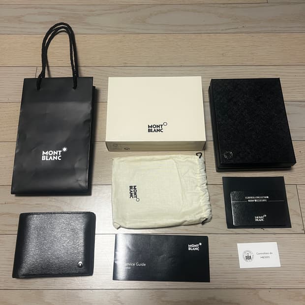 몽블랑 4810 웨스트사이드 머니클립 6cc